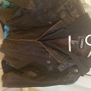 Carbon rue 21 faux leather